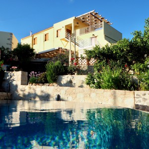 Villa Drapani in the Sun